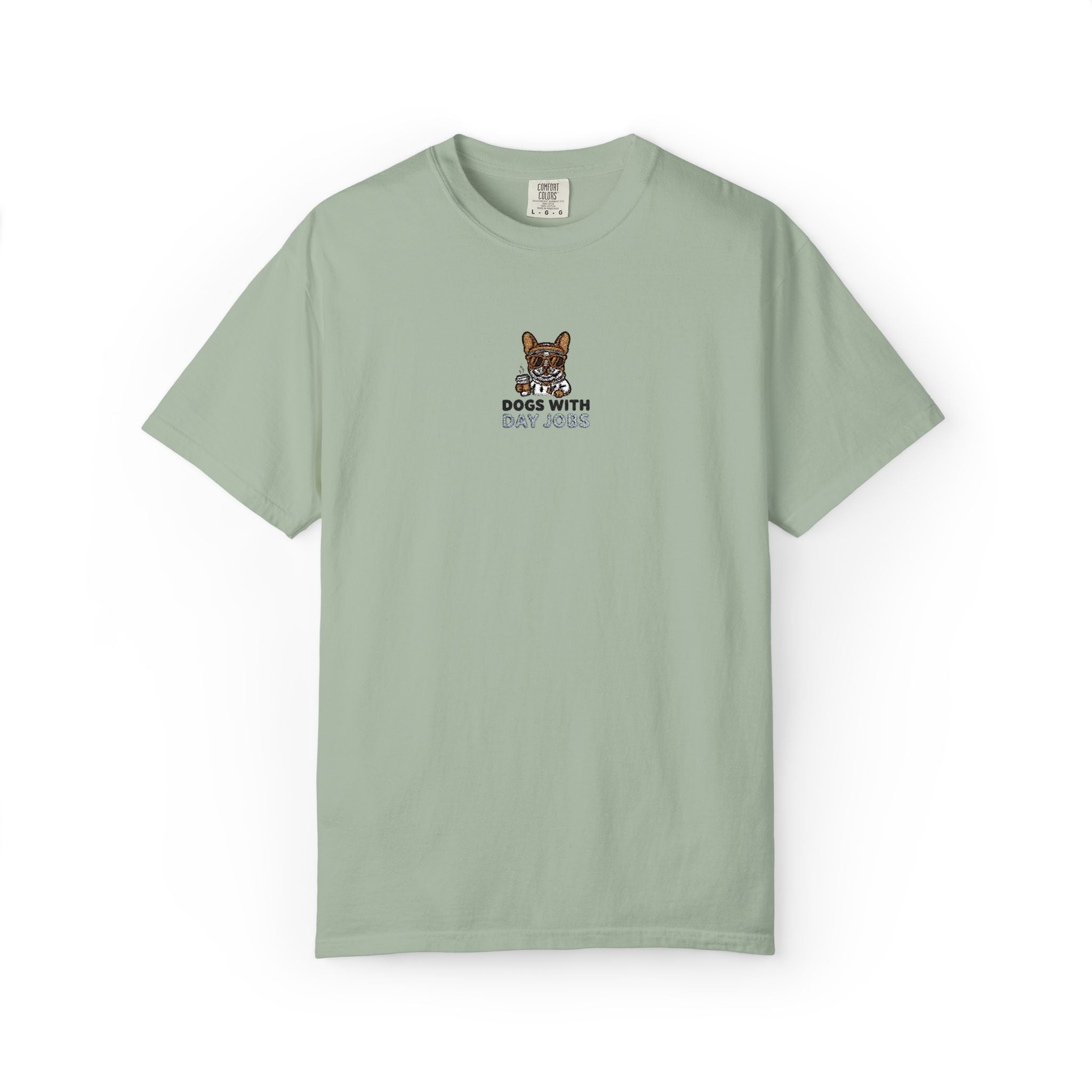 Dogs with Day Jobs Logo Embroidered T-Shirt