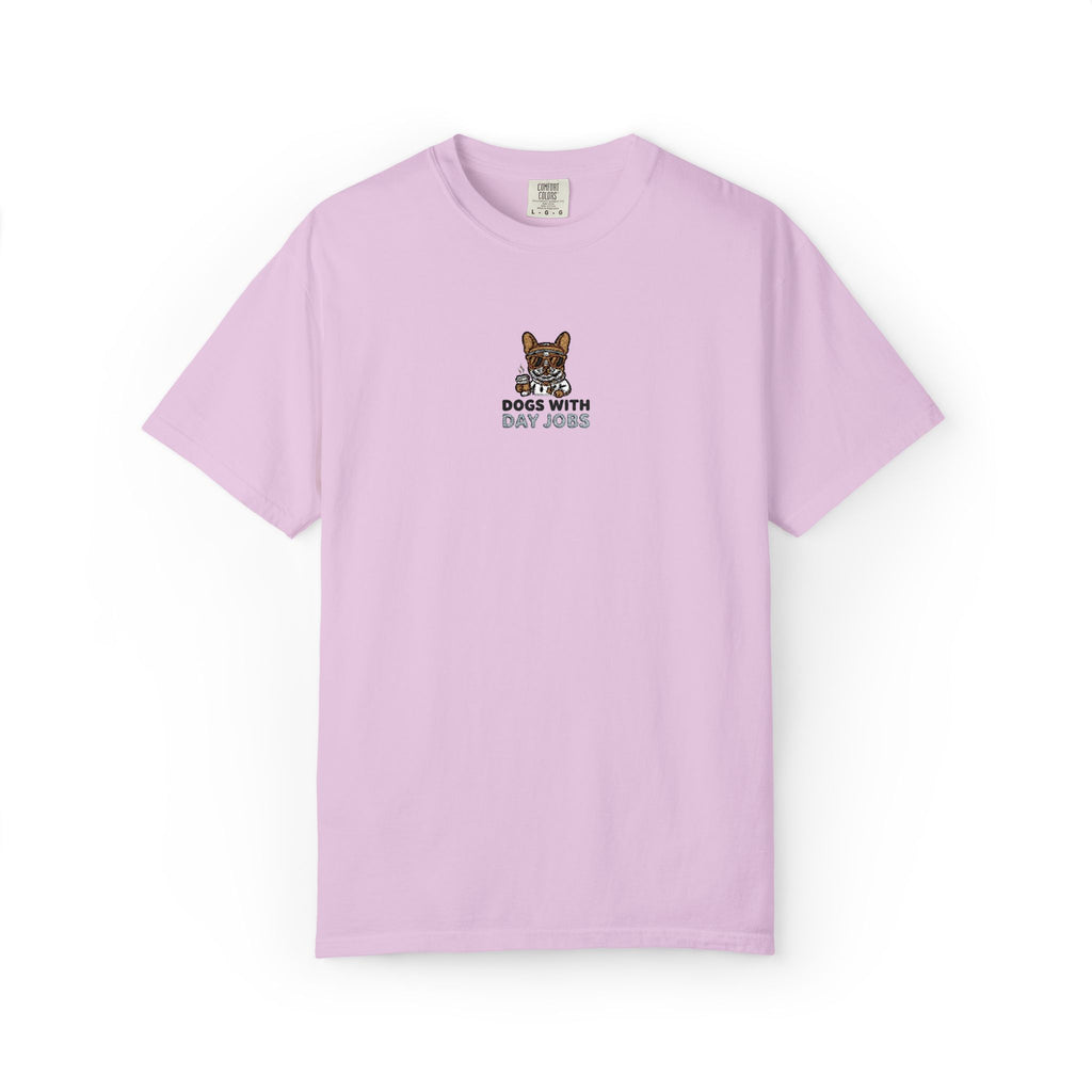 Dogs with Day Jobs Logo Embroidered T-Shirt
