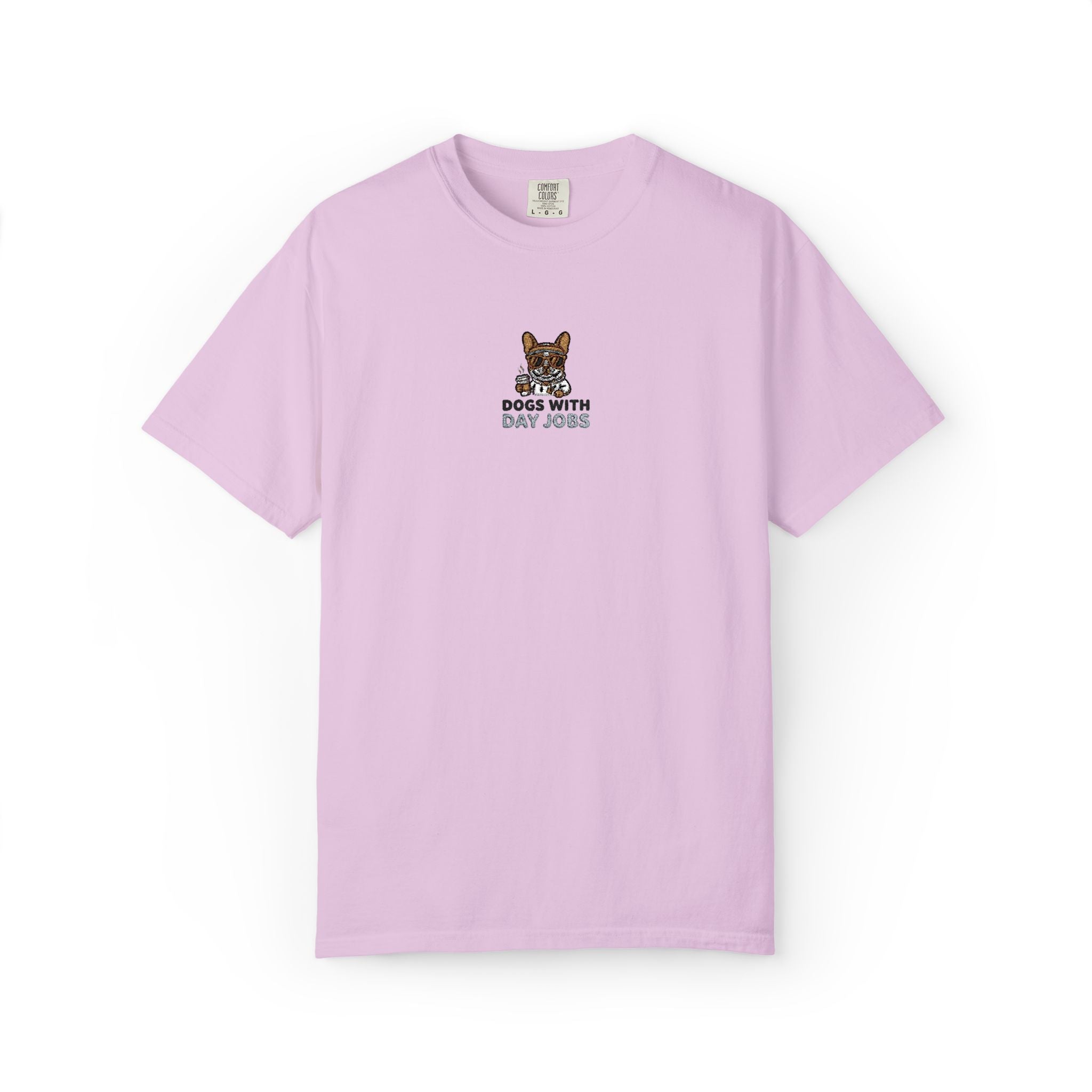 Dogs with Day Jobs Logo Embroidered T-Shirt