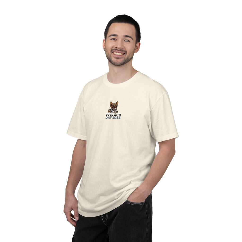 Dogs with Day Jobs Logo Embroidered T-Shirt