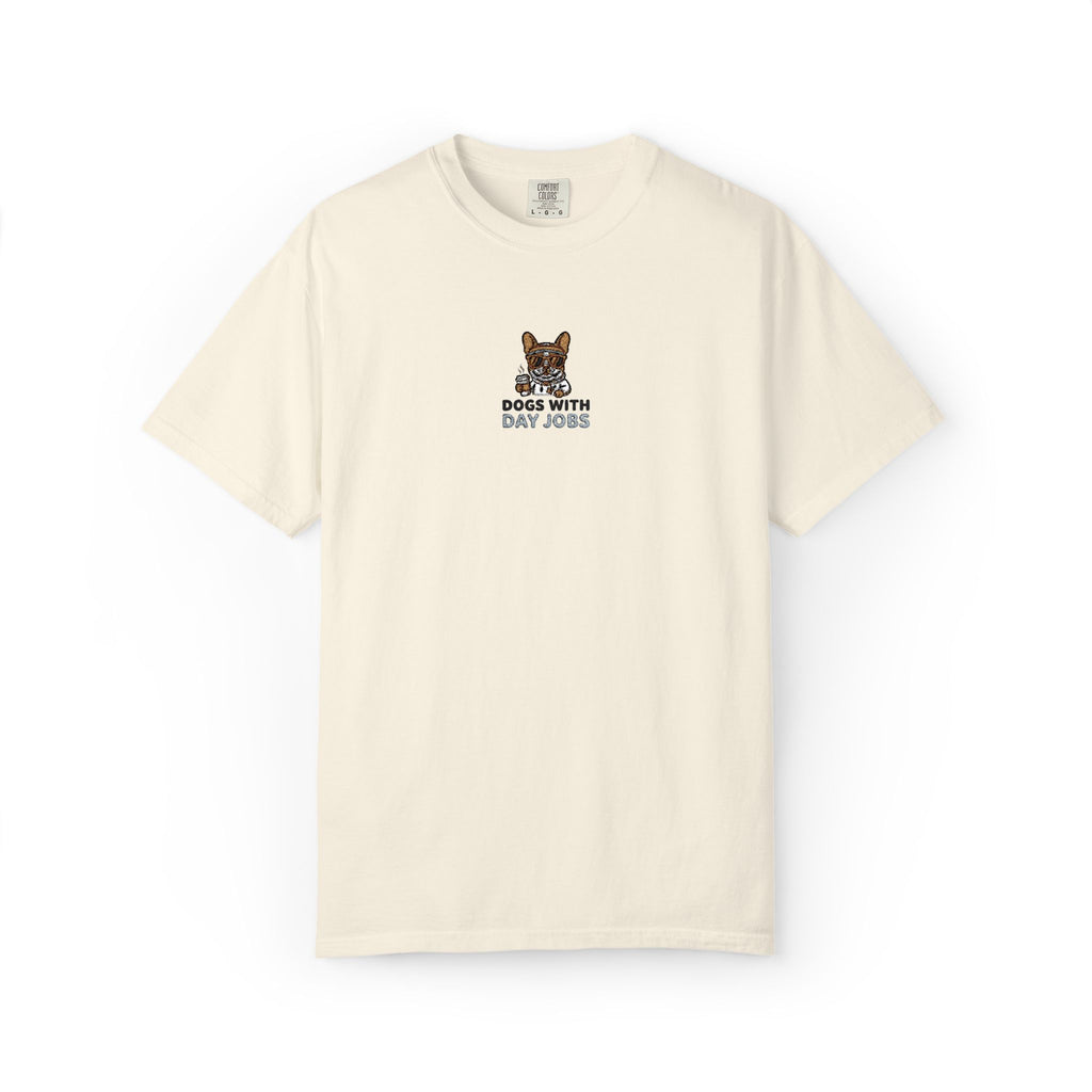 Dogs with Day Jobs Logo Embroidered T-Shirt