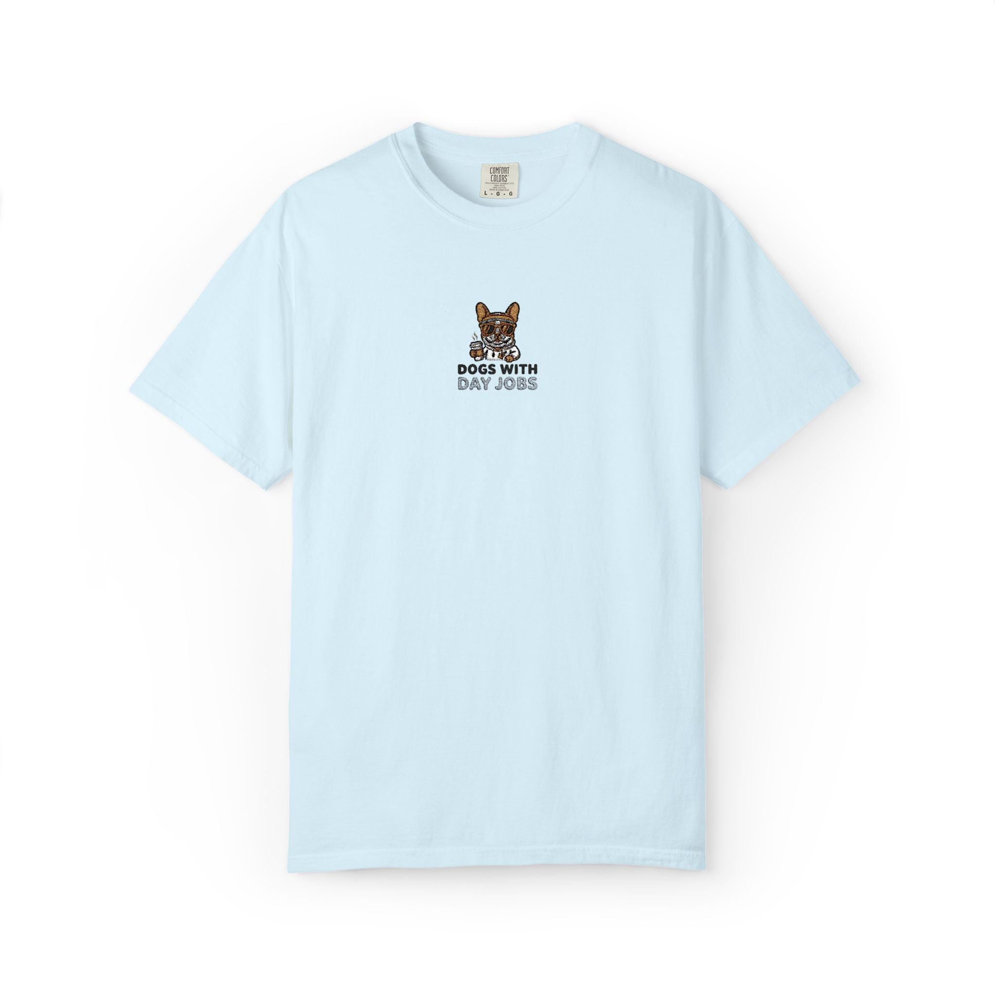 Dogs with Day Jobs Logo Embroidered T-Shirt