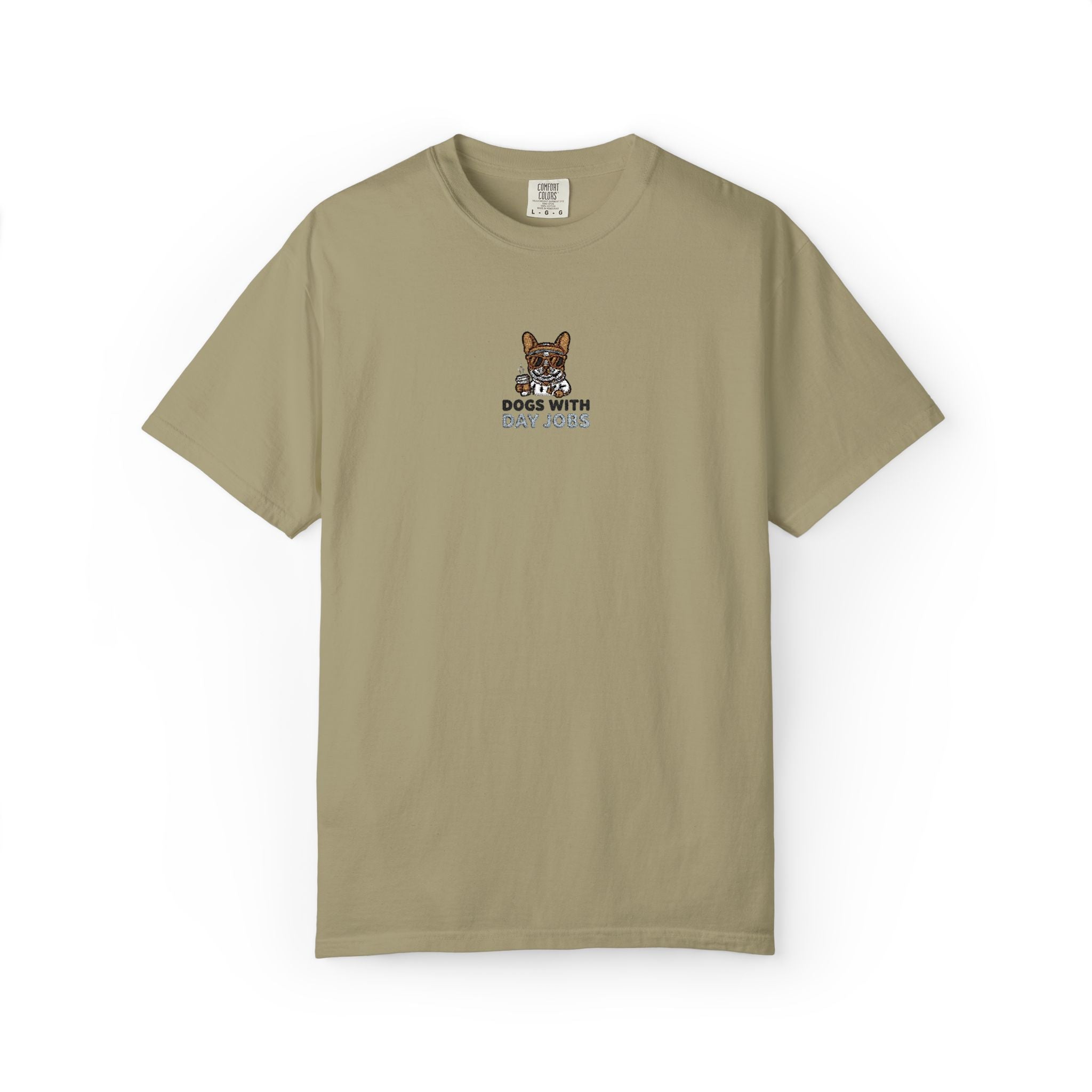 Dogs with Day Jobs Logo Embroidered T-Shirt