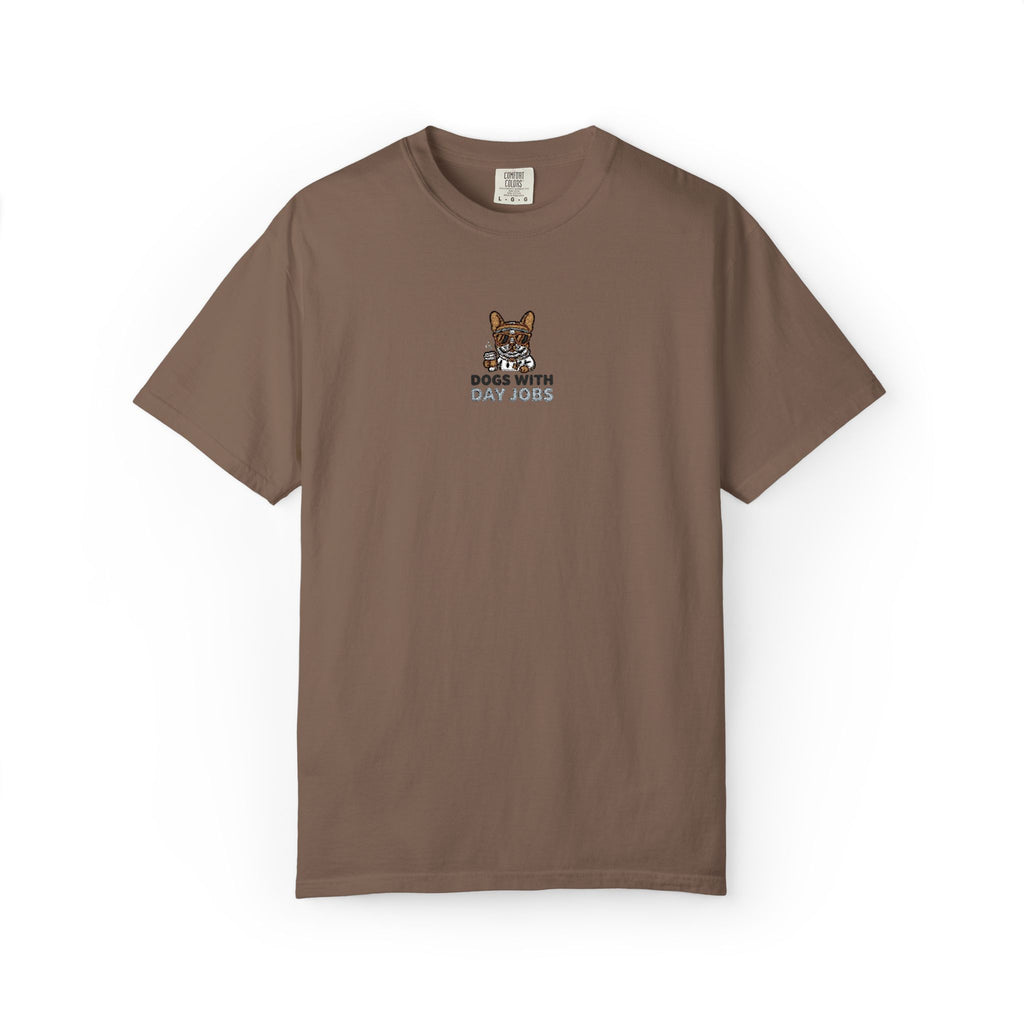 Dogs with Day Jobs Logo Embroidered T-Shirt