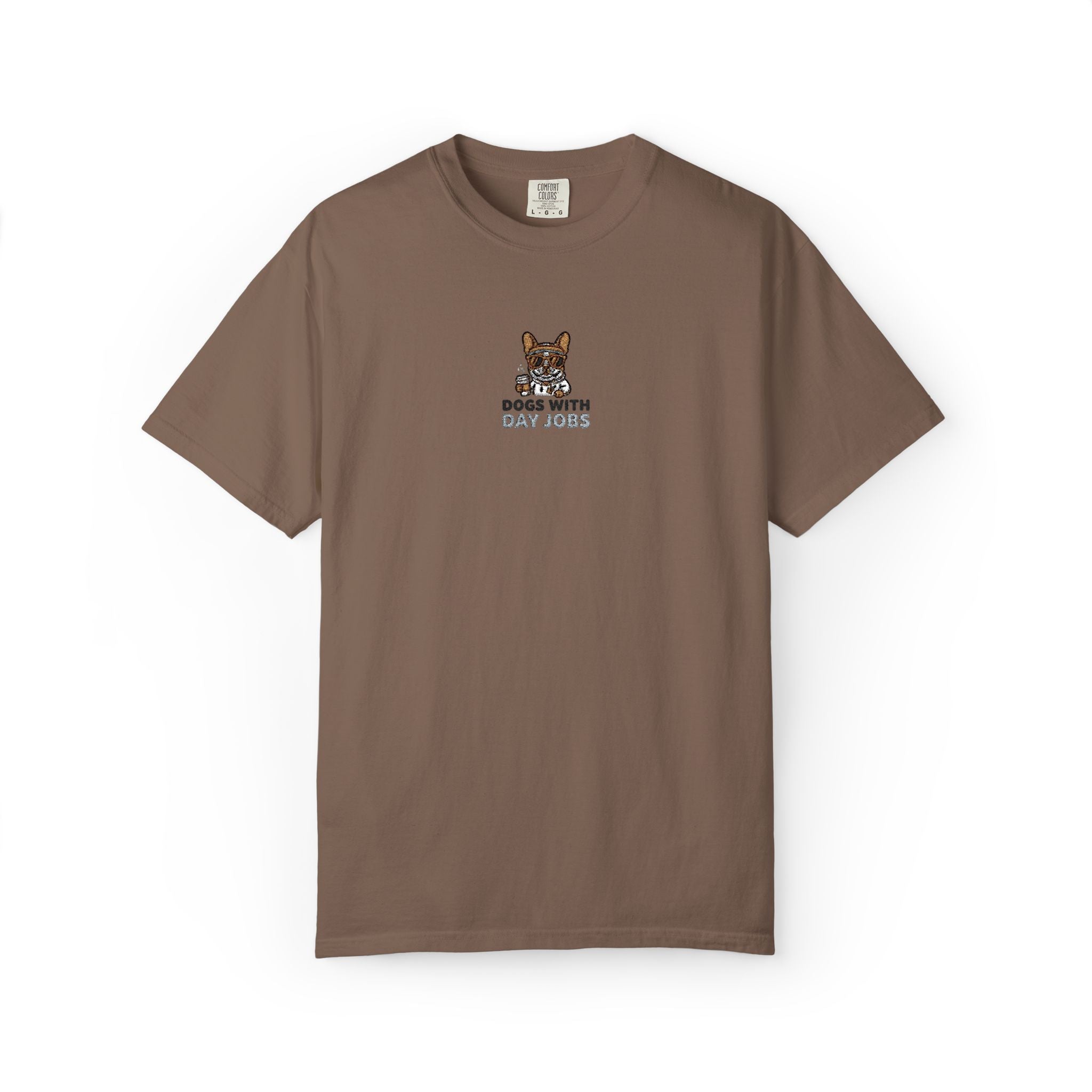 Dogs with Day Jobs Logo Embroidered T-Shirt