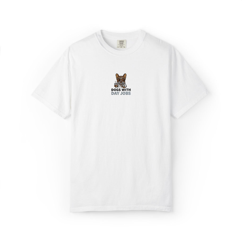 Dogs with Day Jobs Logo Embroidered T-Shirt