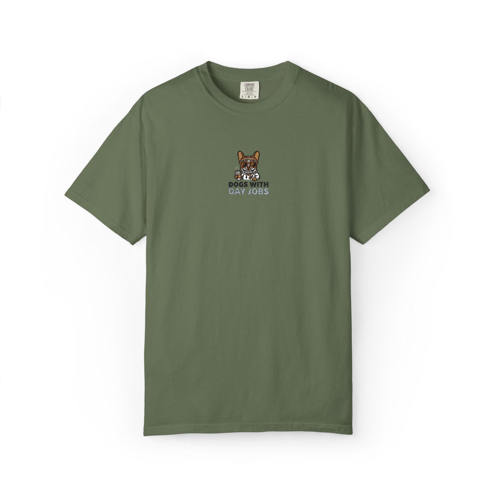 Dogs with Day Jobs Logo Embroidered T-Shirt